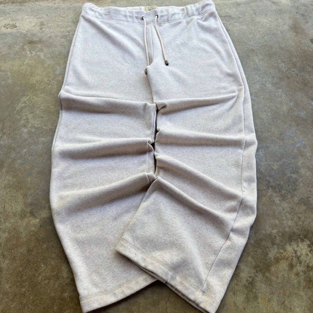 Vintage 2000s UGG Baggy Sweats Fur Lined Wide Leg Oatmeal XL (j4)